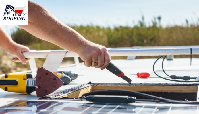 How to reseal RV roof