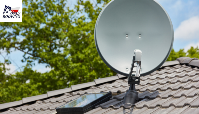 How to remove satellite dish from roof?