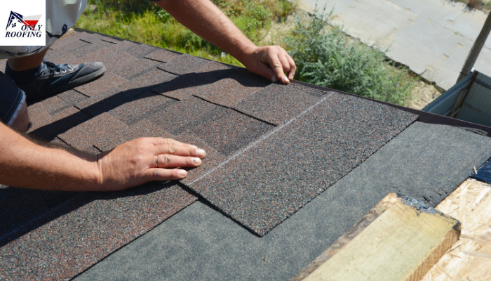 How to install roof cap shingles?