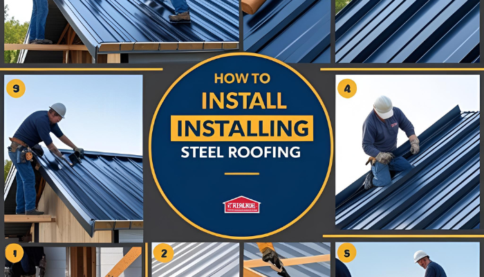 How to Install Steel Roofing