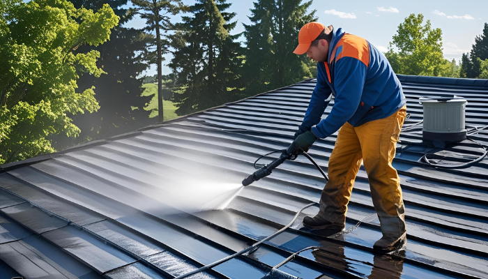 Can You Power Wash a Roof?