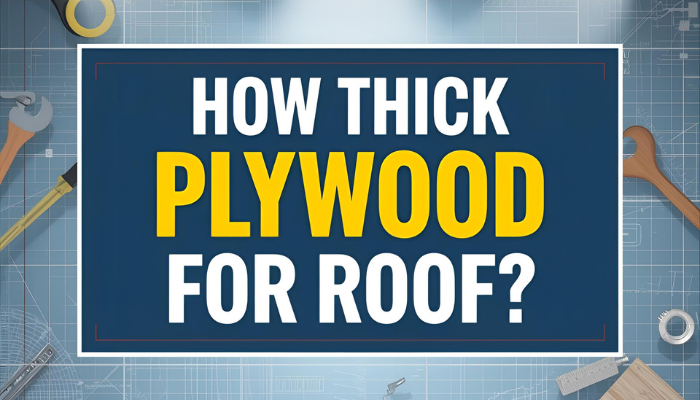 How Thick Plywood for Roof?