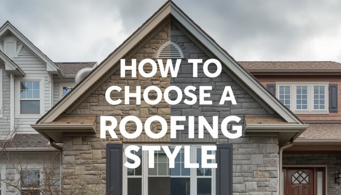 How to Choose a Roofing Style