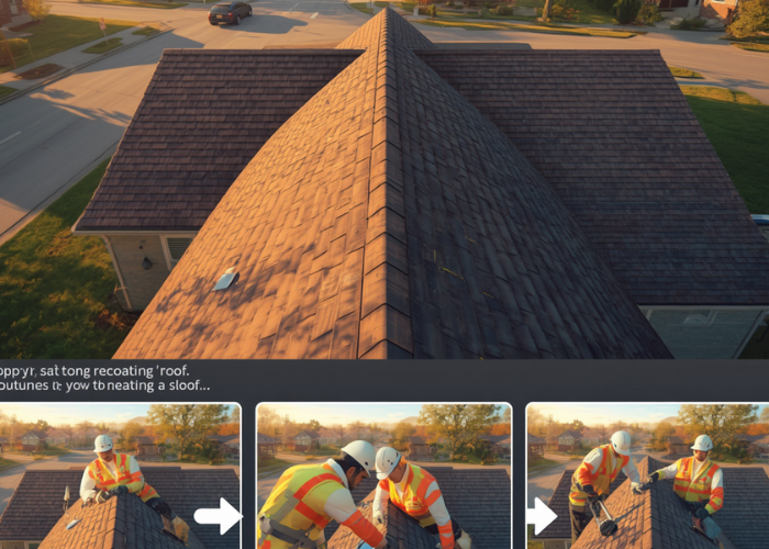 How to Recoat a Roof?