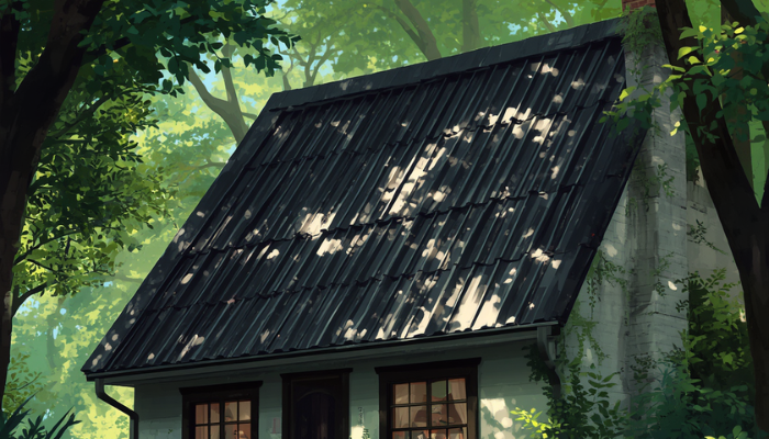 Can You Paint a Metal Roof Black